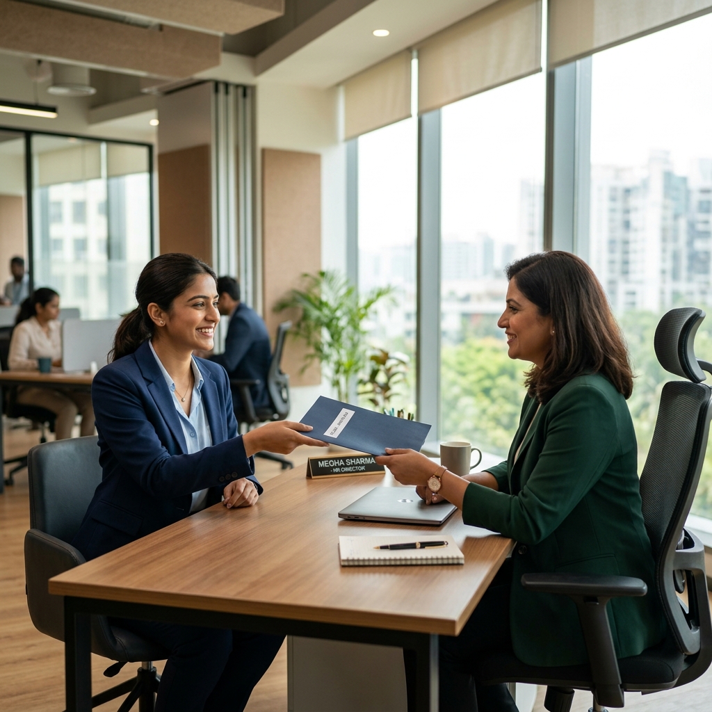 Hiring success and career interview